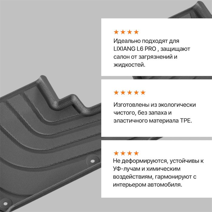 Резиновый салон полик для Lixinag L6 PRO от «LuxwayShop»