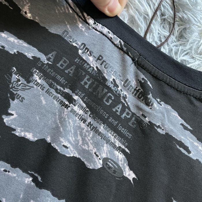 Bape camo tiger 2017