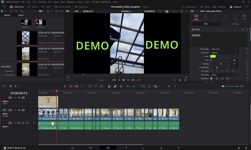 Editare Video Social Media (TikTok/Reels/Shorts)