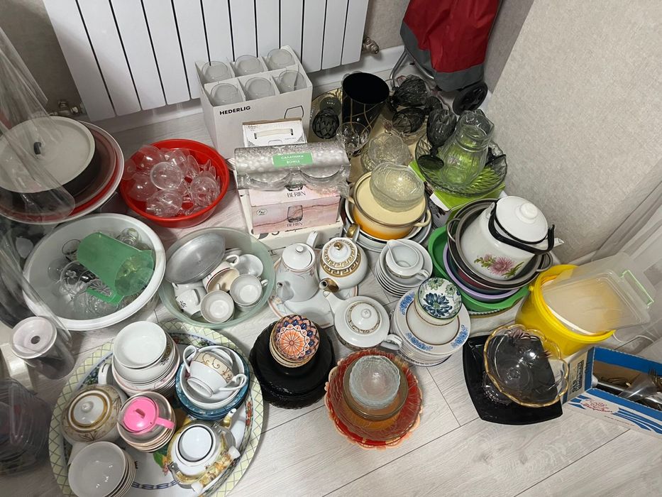 Посуда разная для кухни