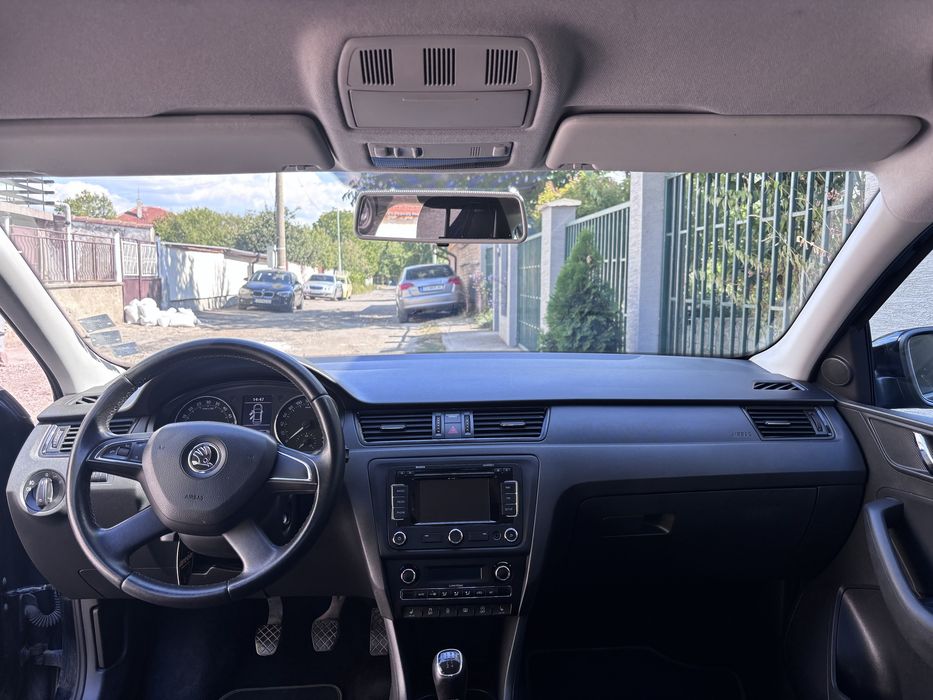 Skoda Rapid 1.6 TDI – Напълно обслужена