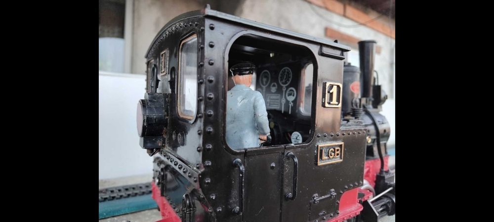 Locomotiva cu aburi LGB scara G
