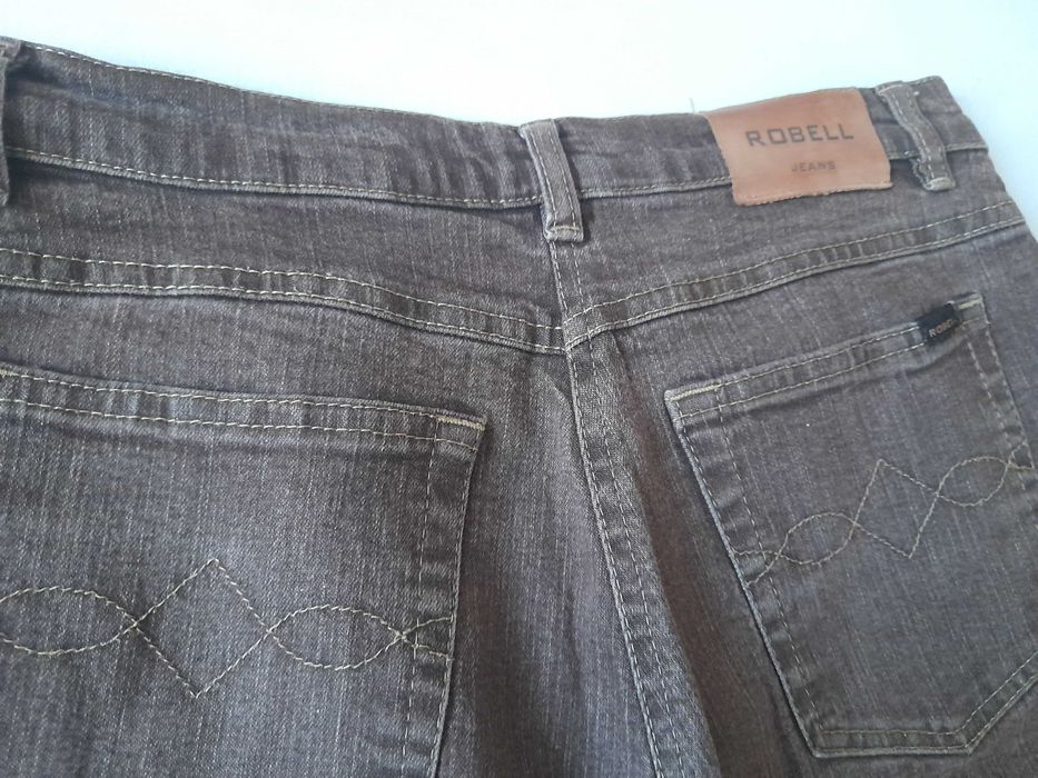 Jeans culoare maron Robell, marimea 38-40