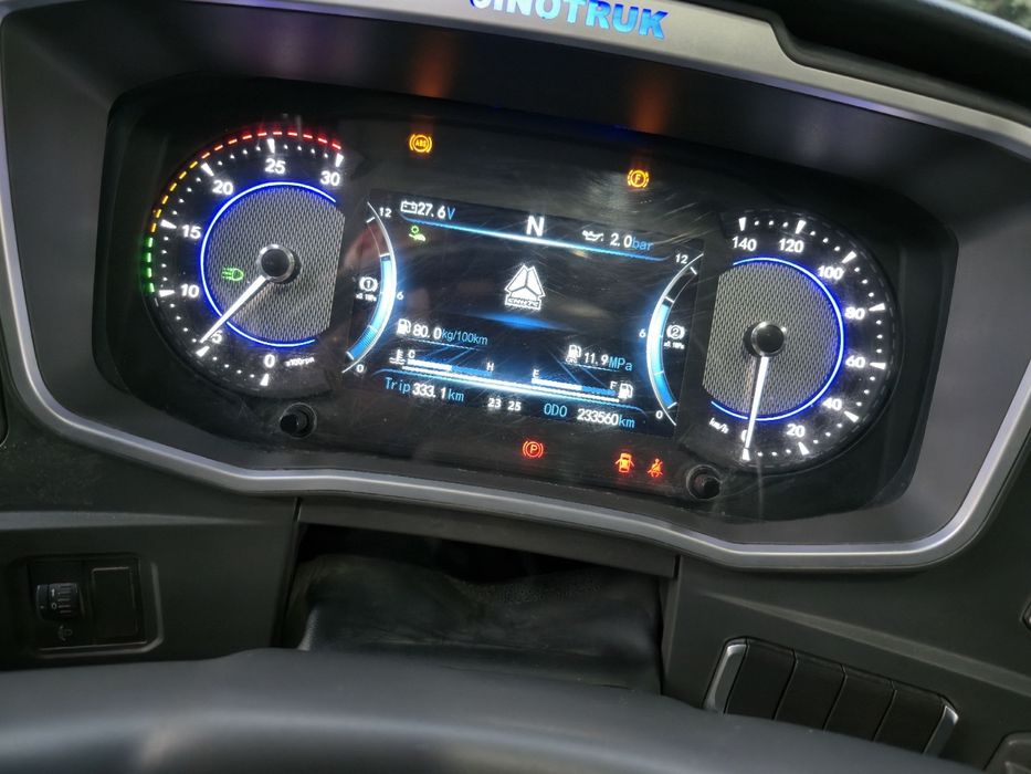 HOWO MAX 460 + CIMS Тентли Прицеп Сотилади