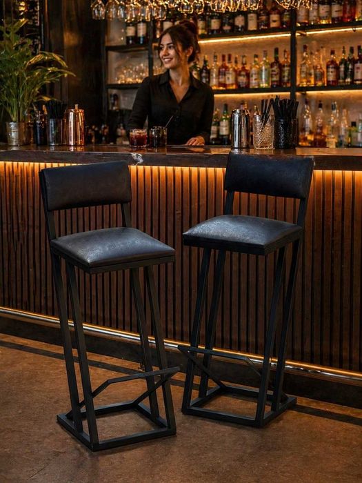 Барный стул со спинкой мягкий, Oshxona uchun bar stul yumshoq