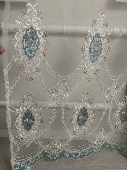 Тюли с шторами на гардины 3,5 и 2,5 м