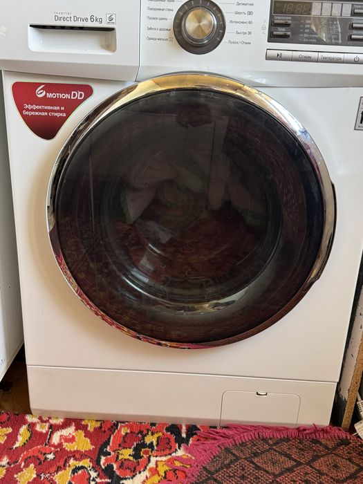 LG 6 kg avtomat kir yuvish mashinasi sotiladi