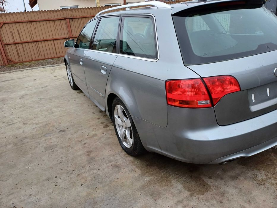 Bara spate sline s-line AUDI A4 B7 BREAK/AVANT 2004-2008 gri