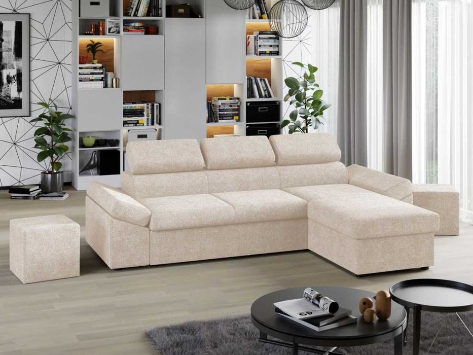 Coltar Extensibil Jamaica Plusat Crem - Transport Gratuit in 4-10 zile