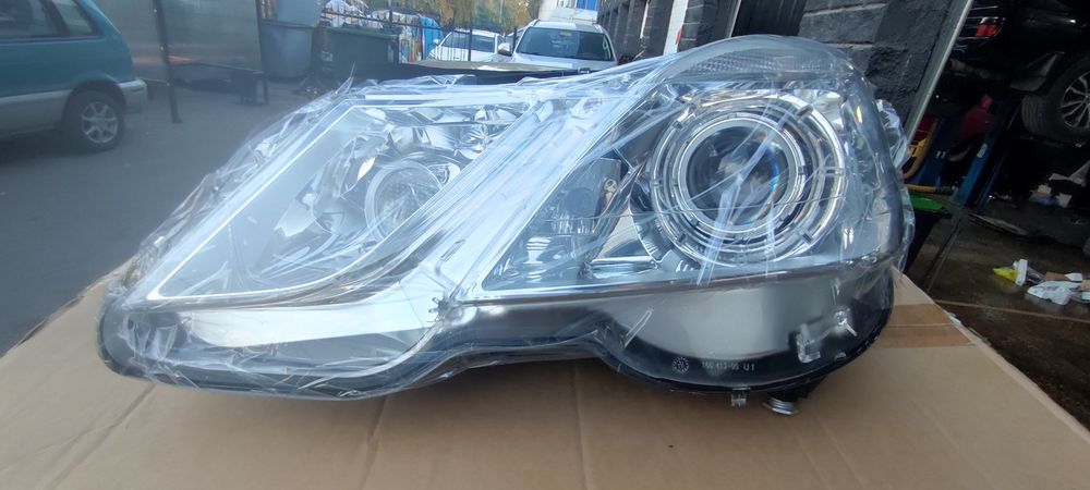 фара оптика левая мерседес w212 дорест mercedes