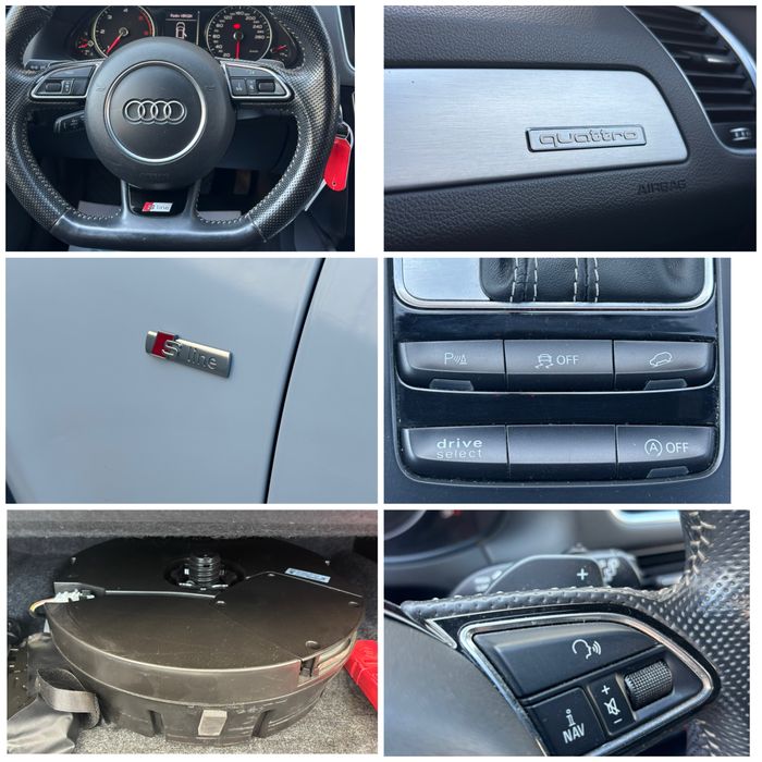 Audi Q5 S Line Quattro Facelift/2.0 Tdi 190cp/Cutie automata/ Distributie NOUA/Revizie efectuata/Piele si Alcantara/Garantie 12 luni/Moduri de condus/