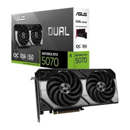 ASUS RTX 5070 12GB DUAL OC GDDR7 — $780
