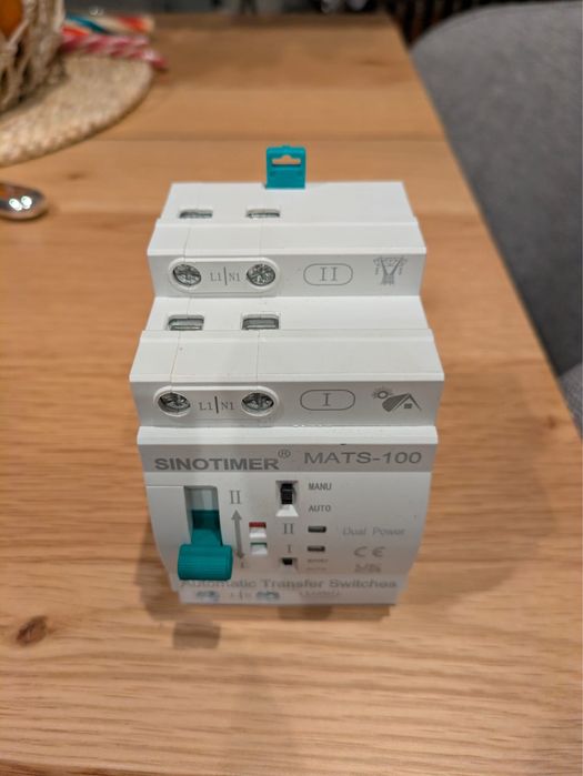 Sinotimer MATS-100 comutator transfer manual/automat