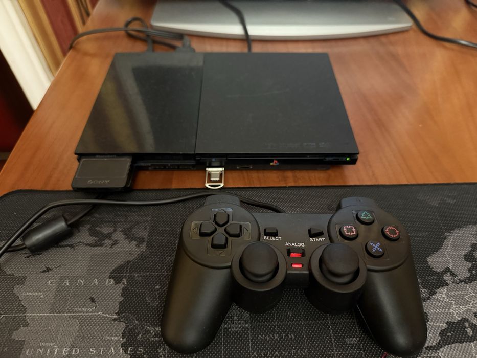 Playstation 2 прошитая с играми на USB