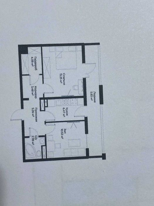 (Добрый) Assalom Sohil, 53,69 м², 2/2/12, Срочная продажа