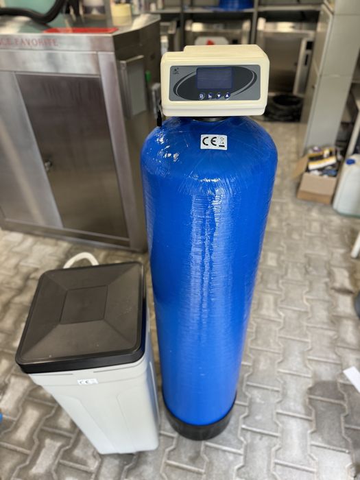 Омекотителна система 50кг смола едноколонна омекотител за вода