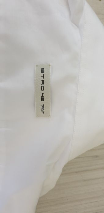 ETRO Milano  Made in Italy  42 - L  НОВО! ОРИГИНАЛ! Мъжка памучна Риза