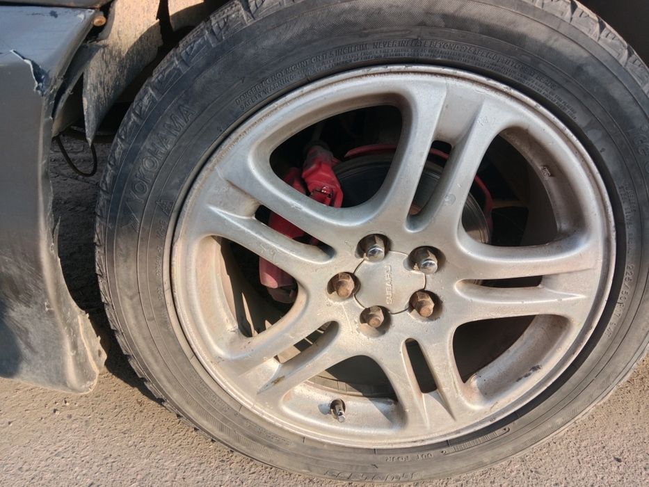 Обмен диски с резиной 17 на 15