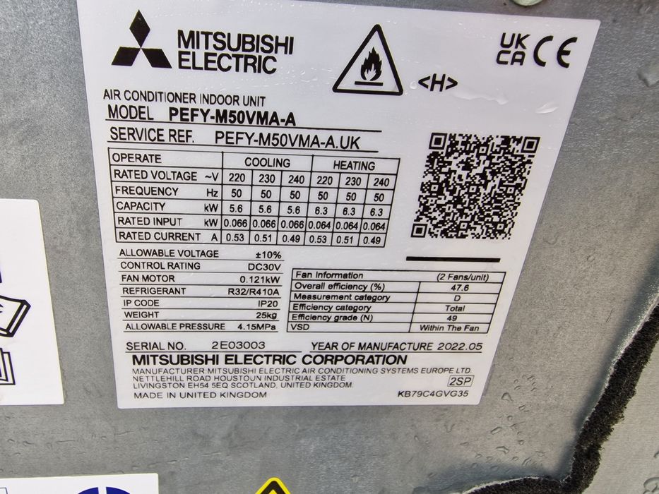 Mitsubishi CITY MULTI PURY-EP200YNW VRF нов 25kw