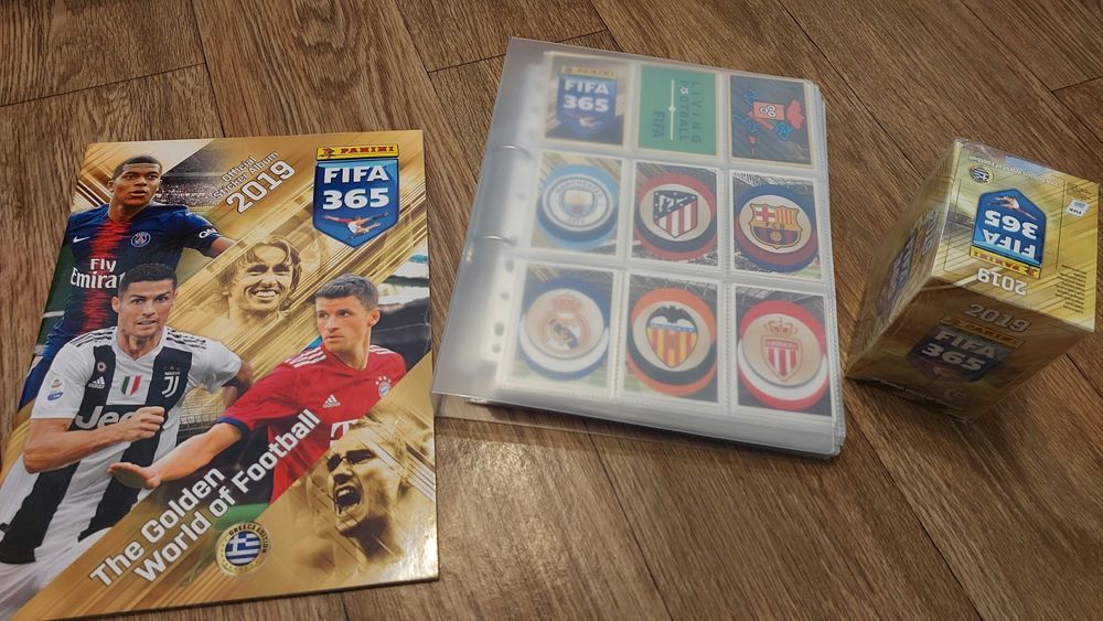 FIFA 2019 Panini (новая коллекция) + Альбом новый+бокс (новый)