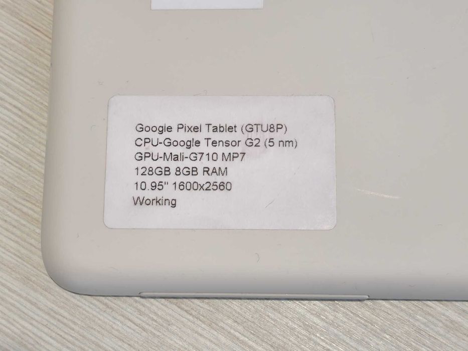 Tableta Google pixel 8gb/128