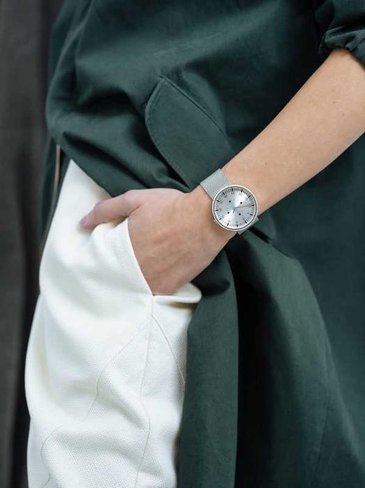 Ceas  OPTIMEF farazece black sau silver / milanese mesh