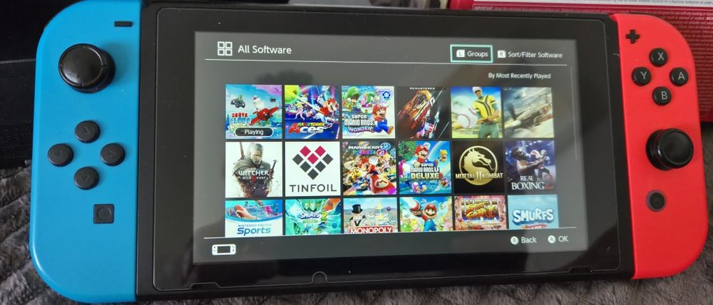 Nintendo switch V2 modat