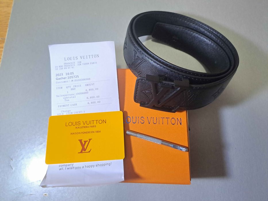 Curea LV Louis Vuitton cu Certificat+Bon+Full box / Premium