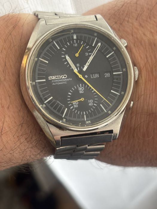 Seiko automatic chronograph vintage (rezervat )