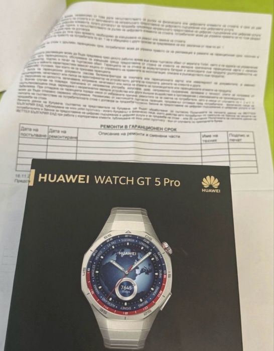 46mm Huawei Watch GT 5 Pro Yettel Гаранция 2026 Titanium GT5