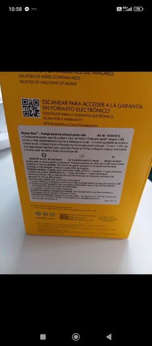 Pompă electrică Medela solo