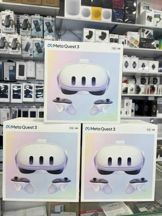 Новые VR Очки Meta Quest 3 Original! Ассортимент! Бесплатная Доставка!
