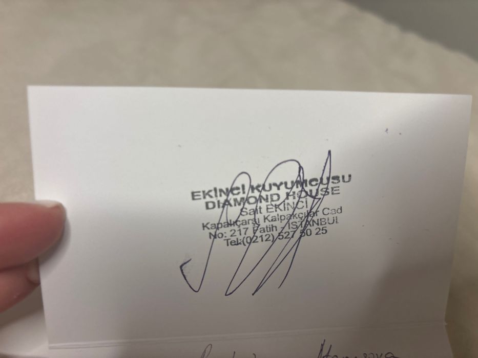 Пръстен с диаманти