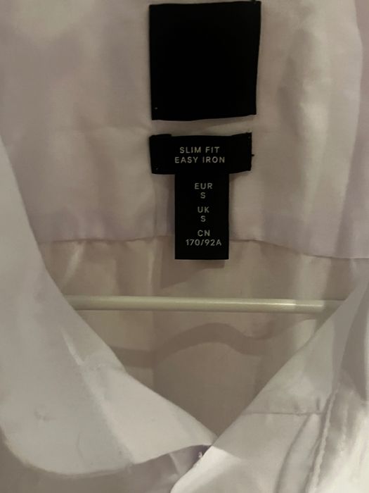 Cămașă albă H&M - mărime S