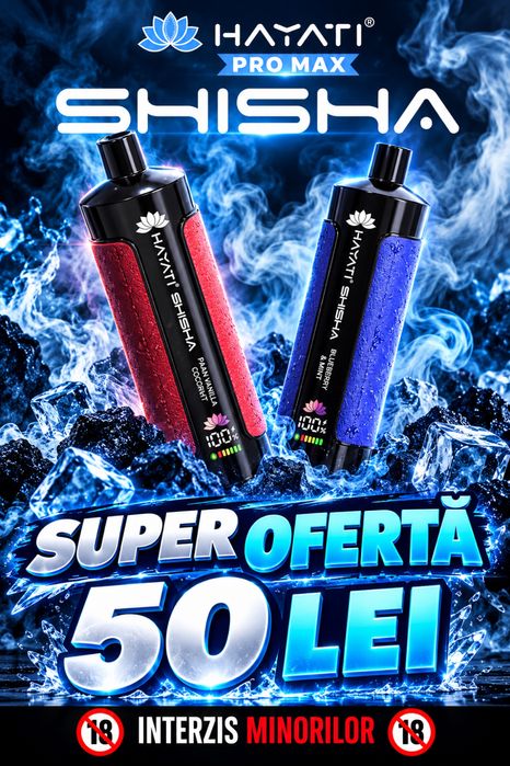 Vape Hayati Shisha 15000 Puffs Super Oferta