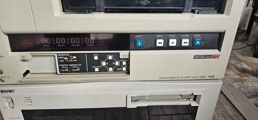Sony xdcam vcr batacam dvcam