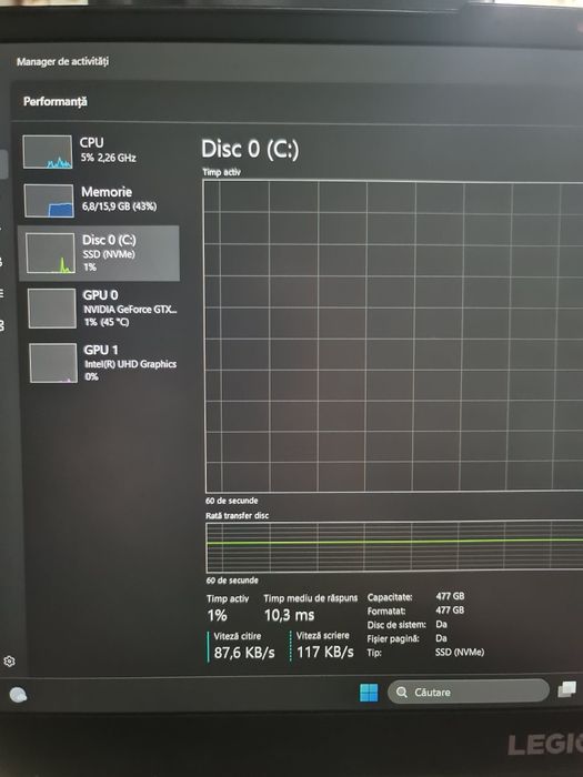 Laptop Lenovo legion 5 high spec!
