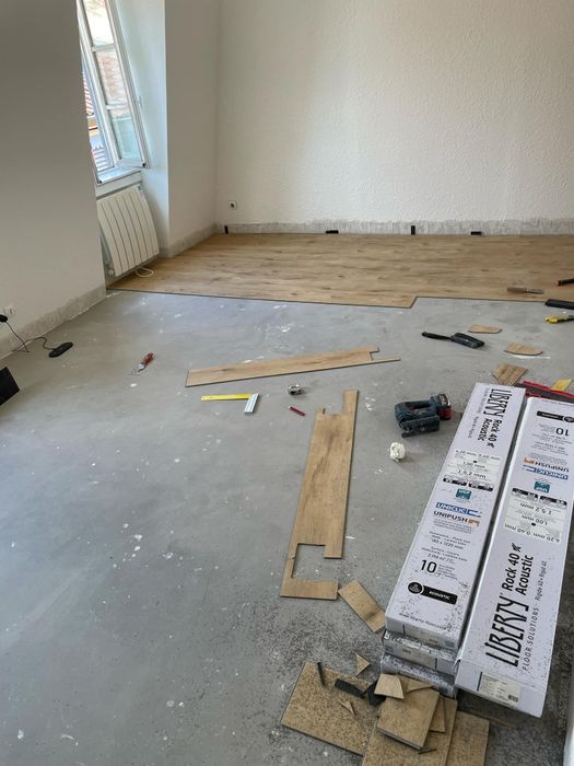 Качествено поставяне на ламиниран паркет