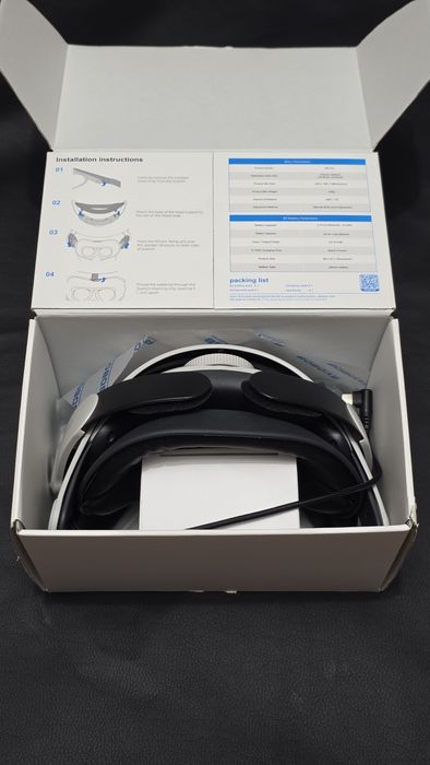 Meta Quest 3 512 GB + BOBOVR M3 + кабель