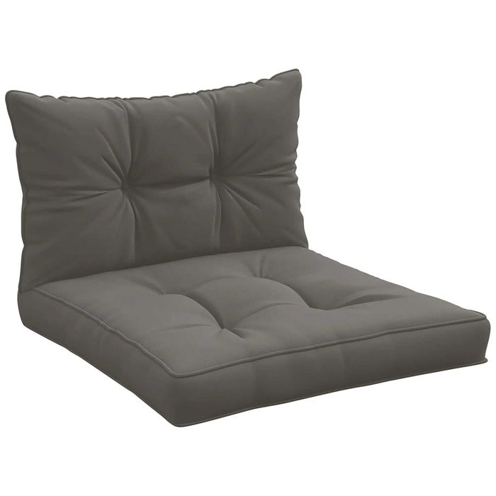 Комплект от 2 градински възглавници за седалки Outsunny