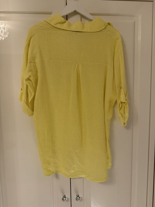 Жълта дамска риза