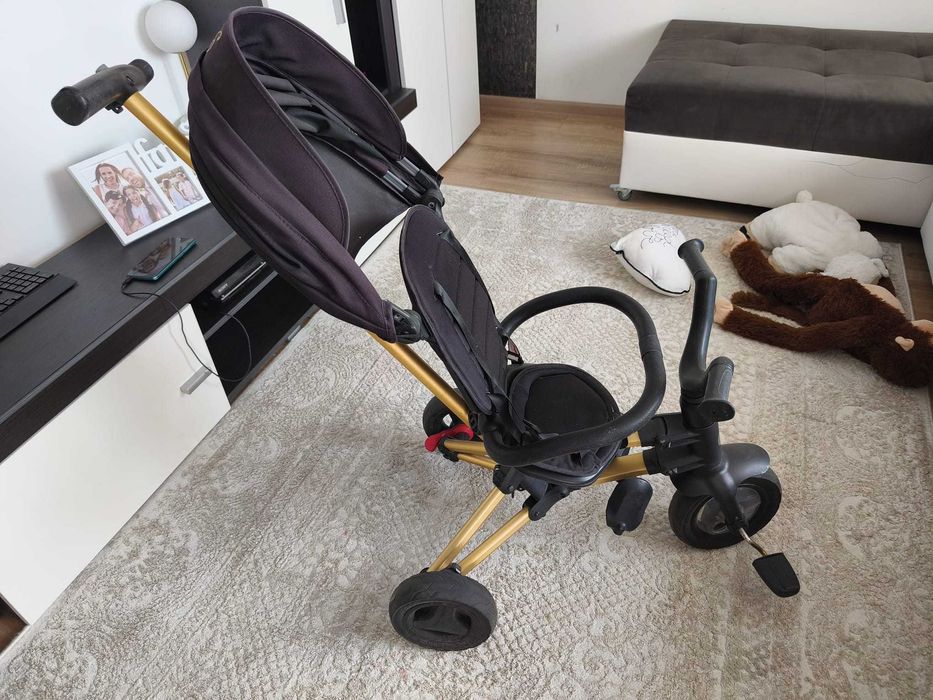 Vând Tricicleta ultrapliabila Qplay Nova Rubber, Gold