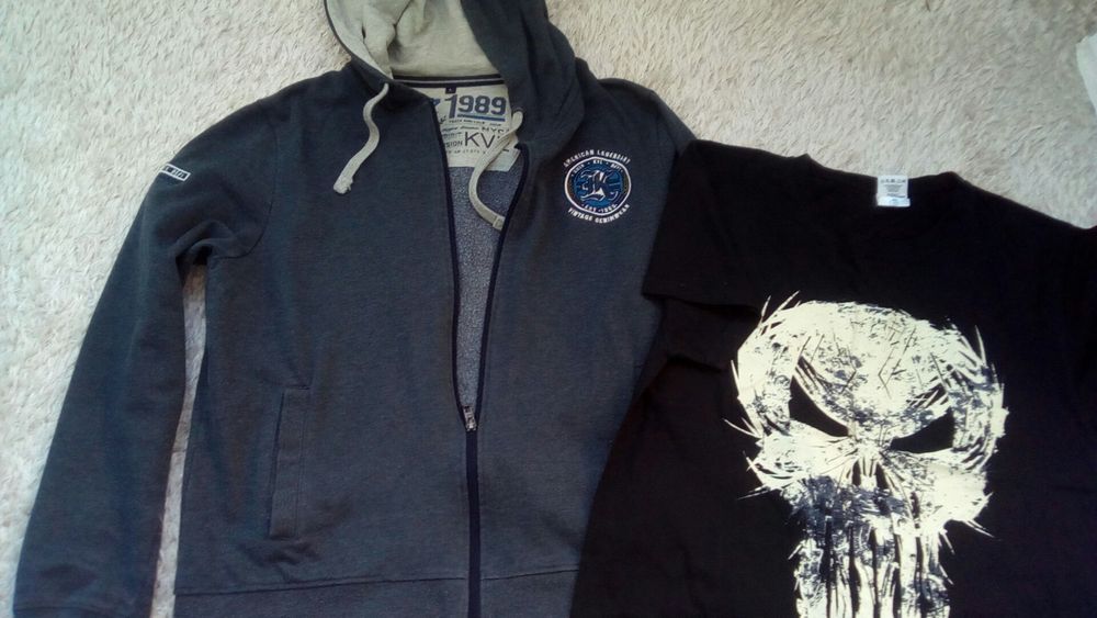 Hanorac și b tricou mărime M