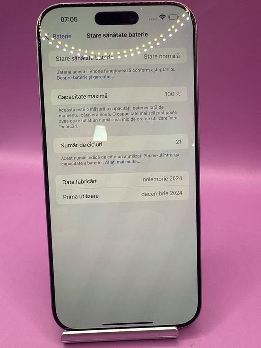 Iphone 16 Pro Max 256gb •Matei Amanet Crangasi•89758