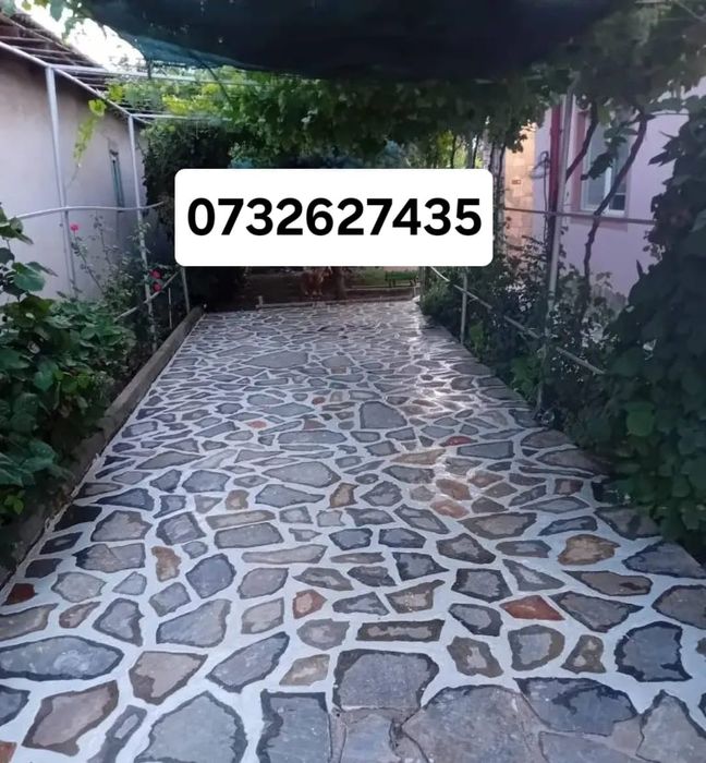 Livram si montam piatra naturala