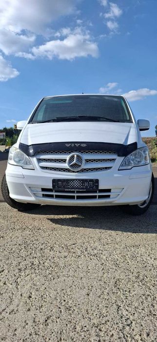 Mercedes Vito 110 lung, 2.2 Euro 5, An 2012, AC, 3 locuri+marfa