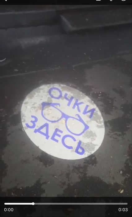 Гобо проектор + линза в подарок