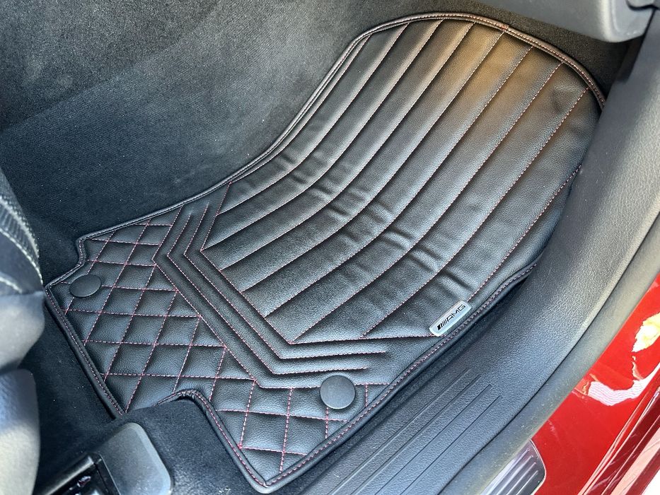 Covorase auto . Preșuri auto Eco-Piele Porsche , Mercedes, Range Rover