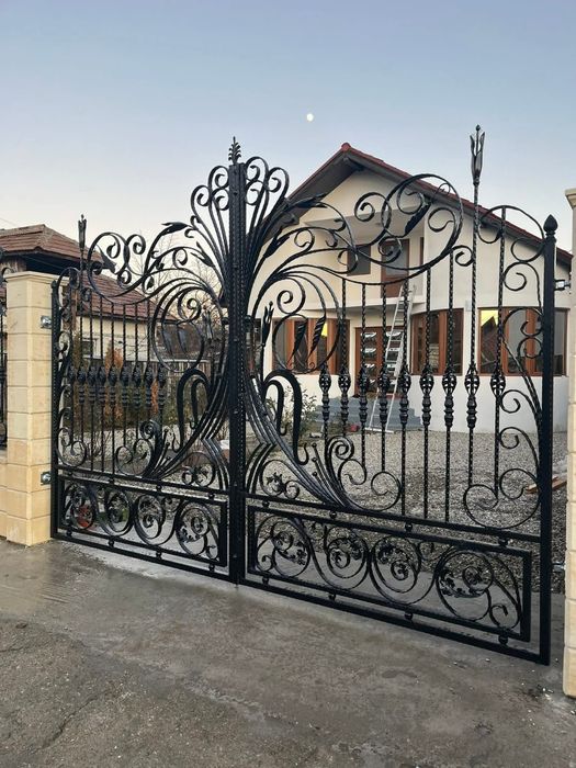 Porți din fier forjat