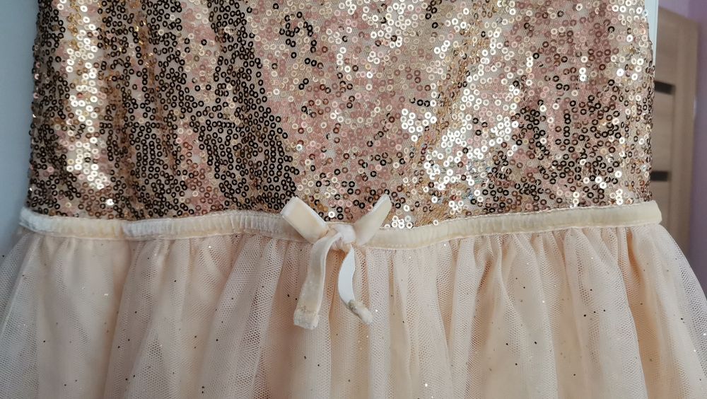 Детска рокля + диадема подарък за принцеса